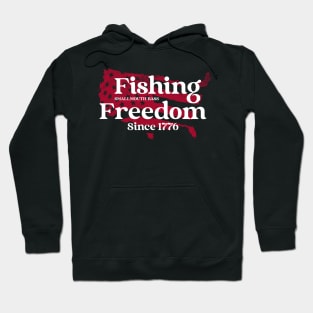 Smallmouth Bass: Fishing Freedom Since 1776 Hoodie